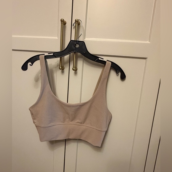 Beach Riot Leah Sports Bra taupe - Picture 2 of 8